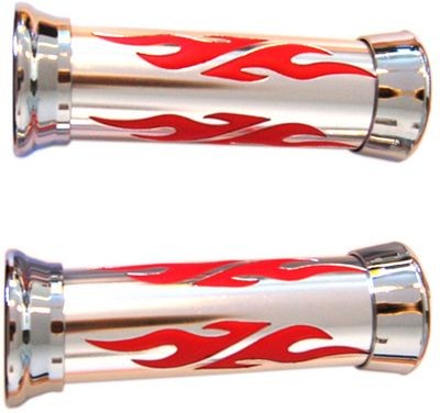 handvatten DMP tribal chroom-rood